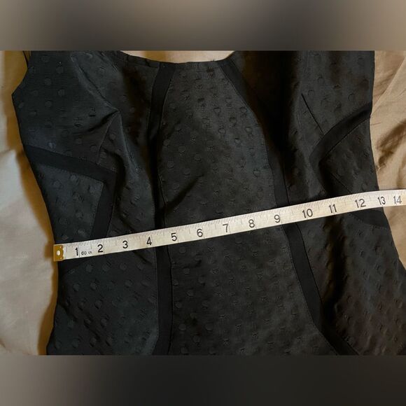 Diane Von Furstenberg Tonia Black Midi Dress size 2 - Picture 7 of 9